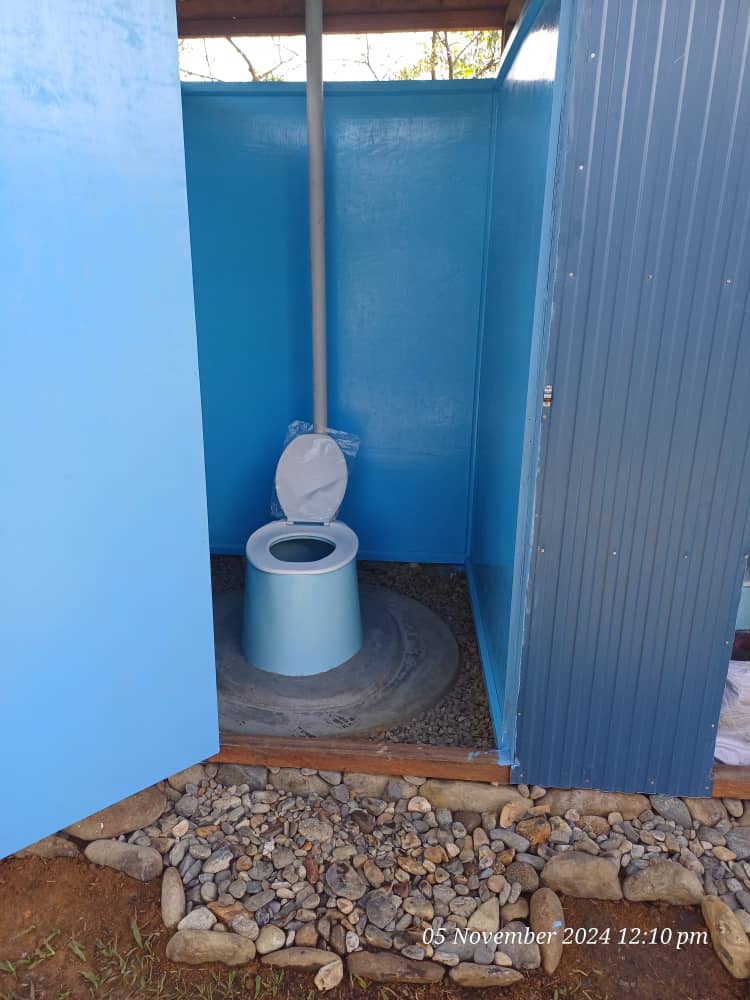 Fibreglass Pit Toilet 3
